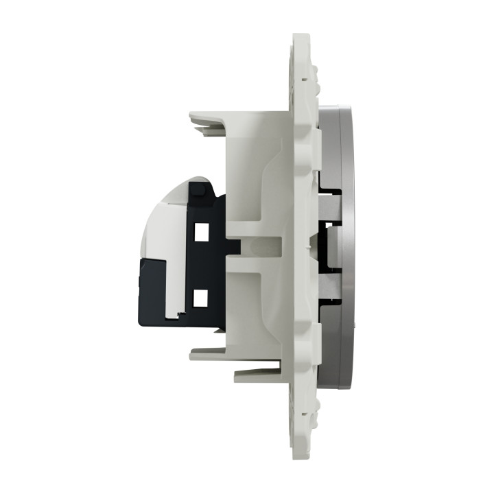 Schneider - Prise RJ45 Grade 1 Odace - Alu - Catégorie 5 UTP - Téléphone - IDC - Réf : S530471