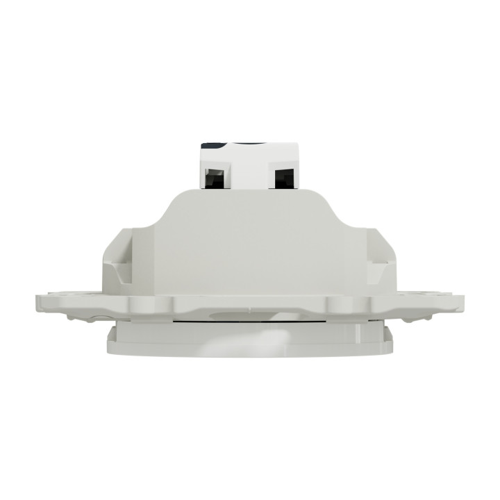 Schneider - Odace - Prise RJ45 Grade 1- Blanc - Catégorie 5 UTP - Téléphone - IDC - Réf : S520471