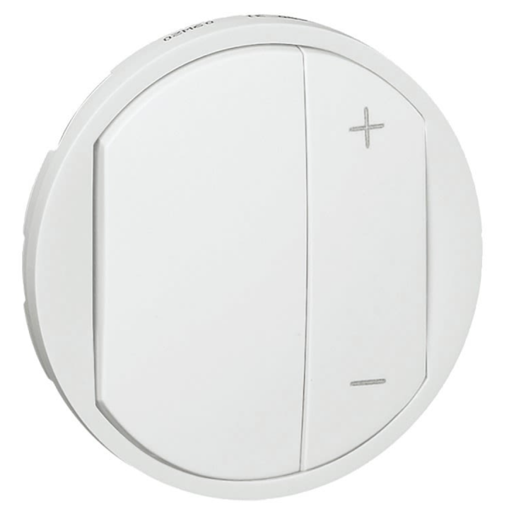 Legrand Céliane - Enjoliveur variateur blanc - Réf : 065083