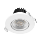 Miidex - Spot LED Ø68 Dimmable blanc - orientable - 8W - IP65 - CCT - BBC - Angle 60° - 2700 / 3000 / 4000°K - Réf : 100794
