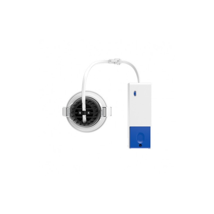 Miidex - Spot LED Ø68 Dimmable blanc - orientable - 8W - IP65 - CCT - BBC - Angle 60° - 2700 / 3000 / 4000°K - Réf : 100794