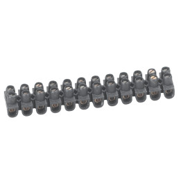 Legrand - Barrette de connexion Nylbloc - Bornier 12 pôles 6 mm2 à vis - 034213