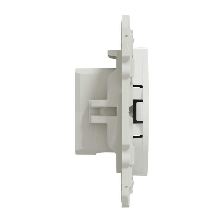 Schneider - Odace - Prise TV simple - Antenne - À vis - Blanc - Réf : S520445