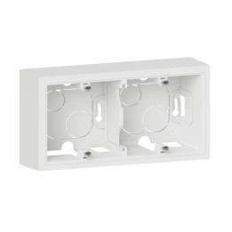 Legrand Dooxie - Cadre saillie 2 postes - Horizontal/vertical - Réf : 600042