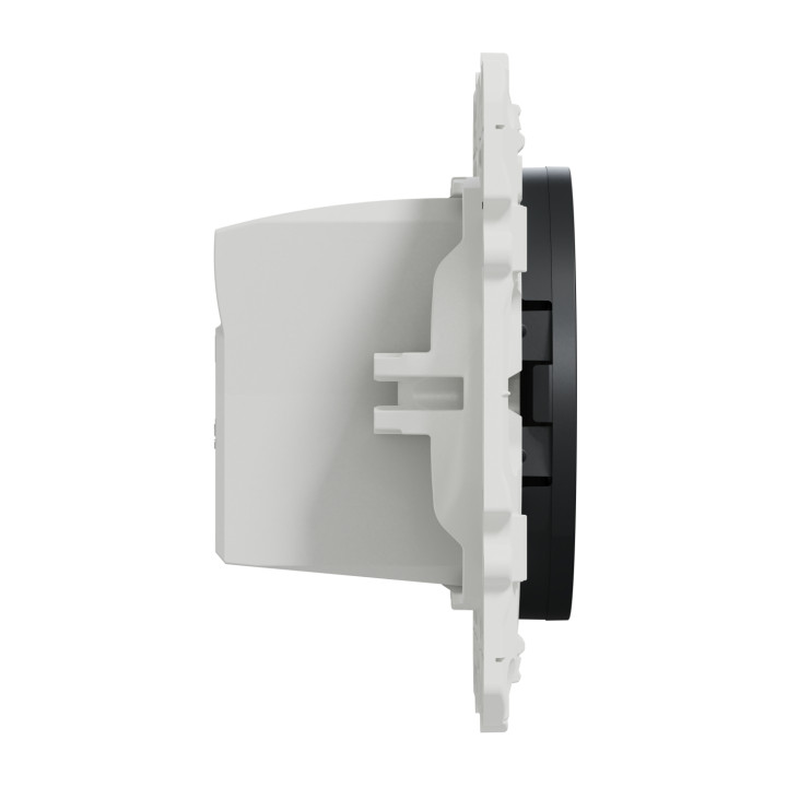 Schneider - Odace - Prise USB - 5V - ANTHRACITE - Réf : S540408