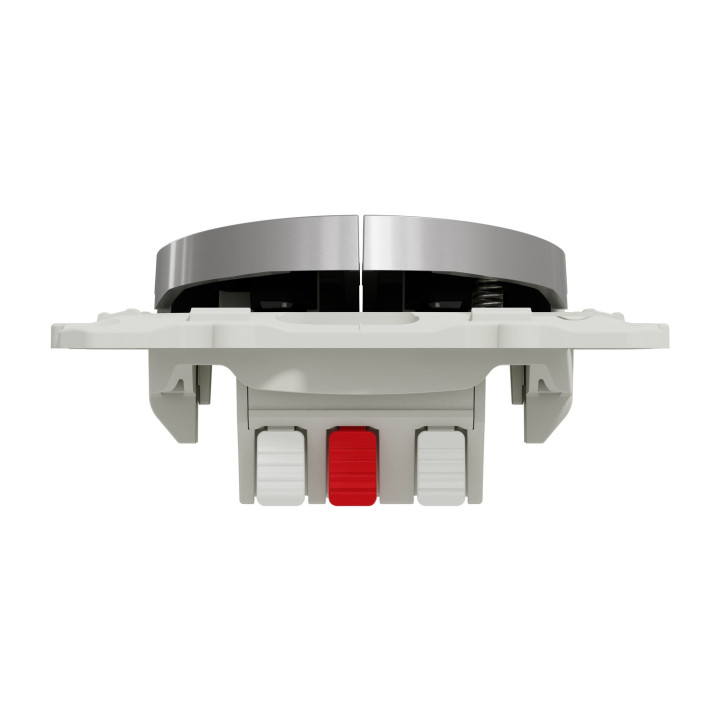 Schneider - Odace - Va-et-vient + poussoir - ALUMINIUM - 10A - 250V - Réf : S530285