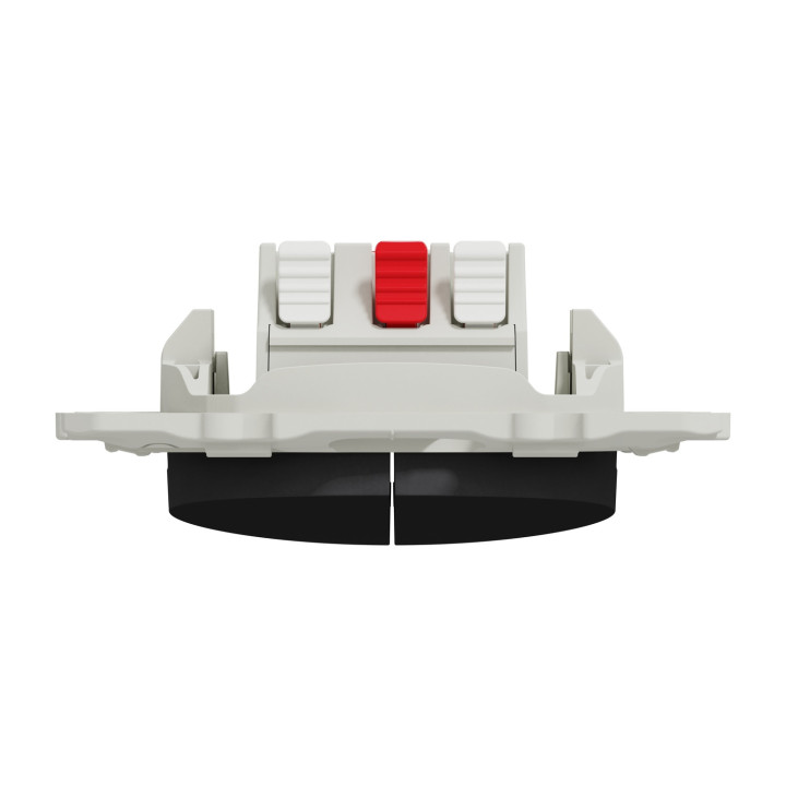 Schneider - Odace - Va-et-vient + poussoir - ANTHRACITE - 10A - 250V - Réf : S540285