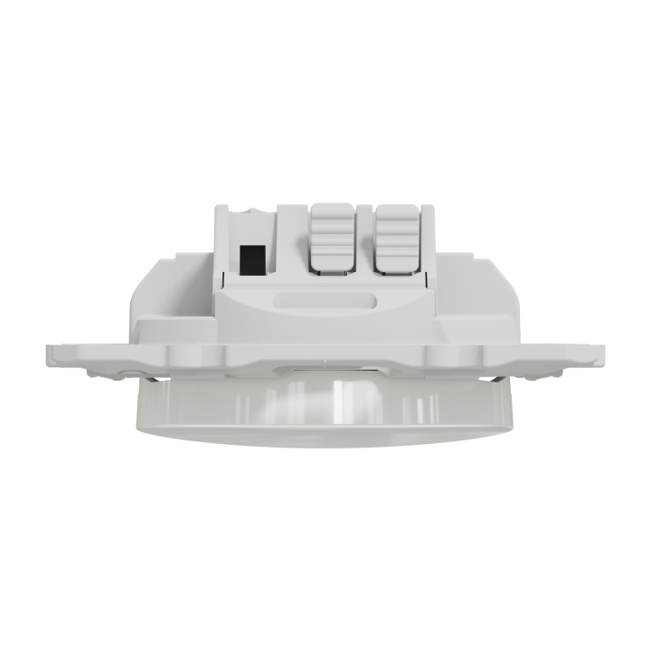 Schneider - Odace - Va-et-Vient lumineux/témoin LED orange - blanc - 10A - 250V - Réf : S520263