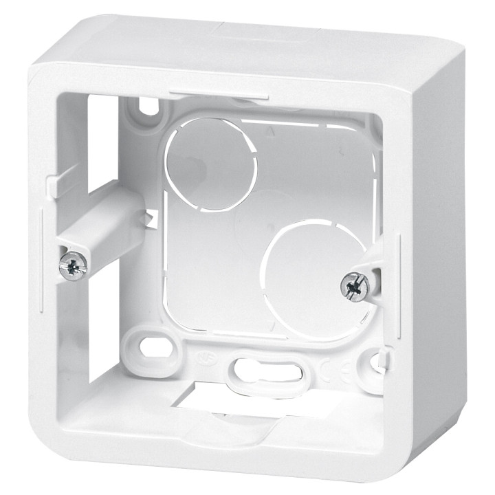 Legrand Mosaic - Cadre saillie 1 poste - prof 40 - 2 modules - 080281