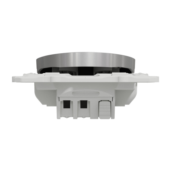 Schneider - Odace - Interrupteur VMC 2 positions - aluminium - Réf : S530233