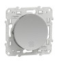 Schneider - Odace - Interrupteur VMC 2 positions - aluminium - Réf : S530233
