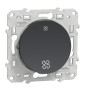 Schneider - Odace - Interrupteur VMC 2 positions - anthracite - Réf : S540233