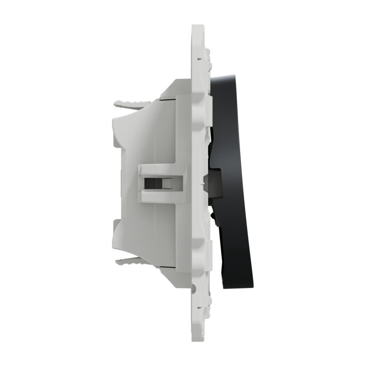 Schneider - Odace - Interrupteur VMC 2 positions - anthracite - Réf : S540233