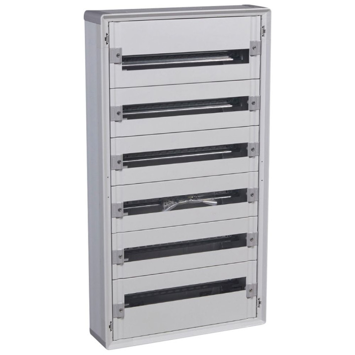 Legrand - Coffret de distribution 144 modules - 6 rangées de 24M + porte - XL3 160 - 401806+020276
