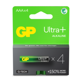 GPBM - 4 Piles GP Super Alcaline - LR03 - AAA - 1,5V - Réf : GP151423