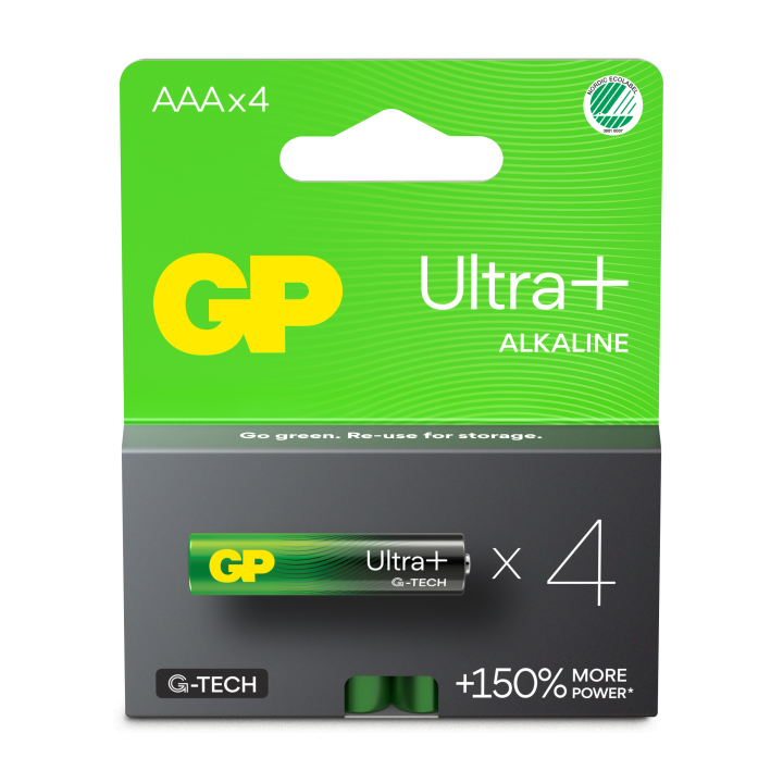 GPBM - 4 Piles GP Super Alcaline - LR03 - AAA - 1,5V - Réf : GP151423