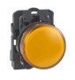 Schneider - Harmony voyant rond Ø22 - IP66 - orange - LED intégrée - 240 V  - Réf : XB5AVM5