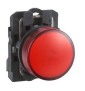 Schneider - Harmony voyant rond Ø22 - IP66 - rouge - LED intégrée - 240V - Réf : XB5AVM4