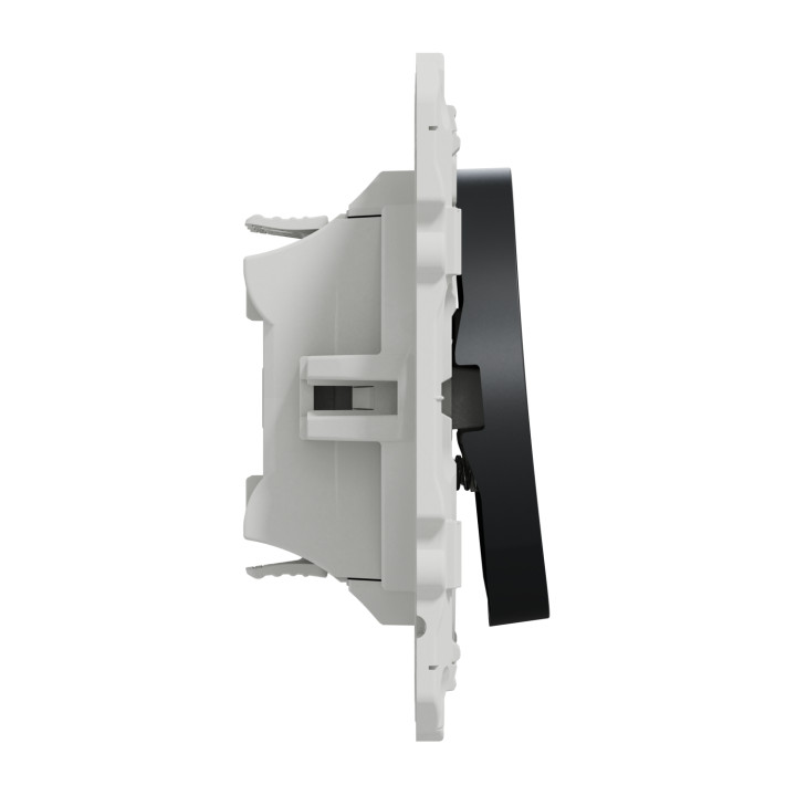 Schneider - Odace - Double Poussoir - anthracite - 10A - 250V - Réf : S540216