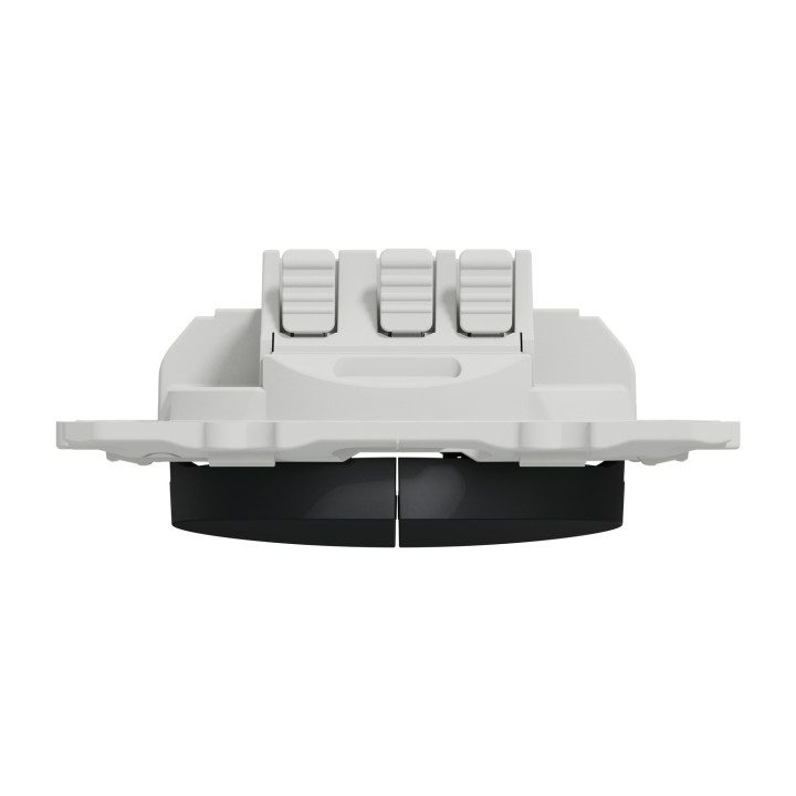 Schneider - Odace - Double Poussoir - anthracite - 10A - 250V - Réf : S540216