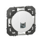 Legrand - Prise blindée RJ45 catégorie6 STP Dooxie - Finition Blanc - Réf : 600375