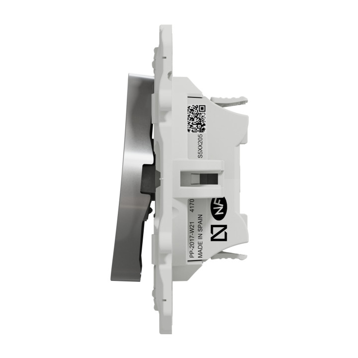Schneider - Odace - Permutateur - 10A - Aluminium - Réf : S530205