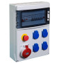 Digital - Coffret de chantier tétra IP44 - 4 prises 2P+T - 1 prises 3P+N+T 32A - arrêt d'urgence - Réf : 31324