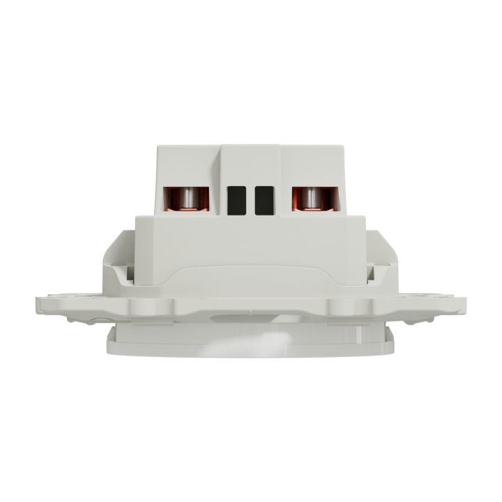 Schneider - Odace - Prise de courant  - connexion à VIS - Blanc - 2P - 16A - 250V - Réf : S520033