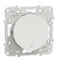 Schneider - Odace - Poussoir avec symbole carillon - Blanc - Réf : S520246