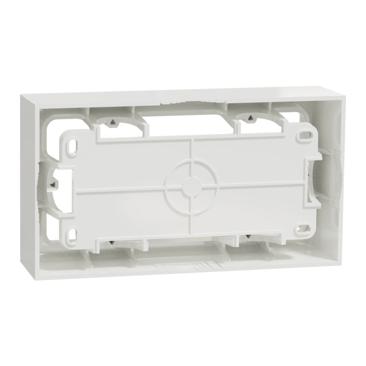 Schneider - Odace - Cadre saillie - 2 postes - Réf : S520764