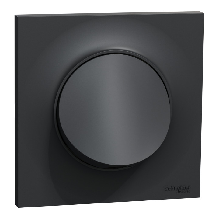 Schneider Odace - Sortie de câble Complète - Fixation VIS - Anthracite - Réf : LOT3063