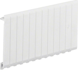 Hager - Obturateur 6 modules en bande - Réf : JP001