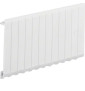 Hager - Obturateur 6 modules en bande - Réf : JP001