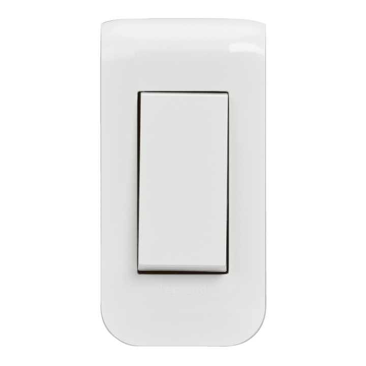 Legrand Mosaic - Va-et-Vient complet - 1 module - 10A - 230V - Réf : 080250+278001L+078801L