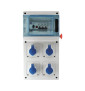 Eur'Ohm - Coffret de chantier IP55 - 4 prises 2P+T - 16A - Réf : 19200
