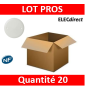 Legrand Batibox - Couvercle universel D85mm - pour boîte 1 poste - 080180x20