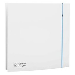 S&P Unelvent - Extracteur d'air avec temporisation réglable S&P Unelvent SILENT 100 CRZ DESIGN 85m³/h 230V 8W- Réf : 403501