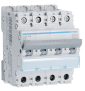 Hager - Disjoncteur 4P 6/10kA Courbe D - 16A 4M - Réf : NGN416