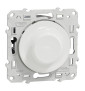 Schneider - Variateur de lumière universel Odace - 2/3 fils - Blanc - Réf : S520519