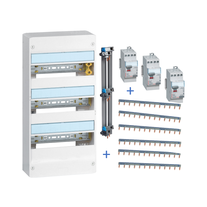 Legrand - Lot tableau 39M DRIVIA - 401213 + 411611 x2 + 411617 + 405001 + 404926 x6