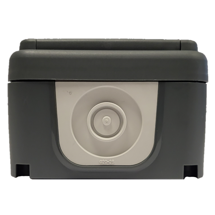 Eur'Ohm - OXXO - Interrupteur Va et Vient - Saillie - IP55 - IK08 - Connexion automatique - Anthracite - Réf : 60800