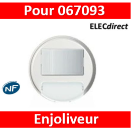 Legrand Céliane - Enjoliveur Blanc - interrupteur automatique de balisage - 068051