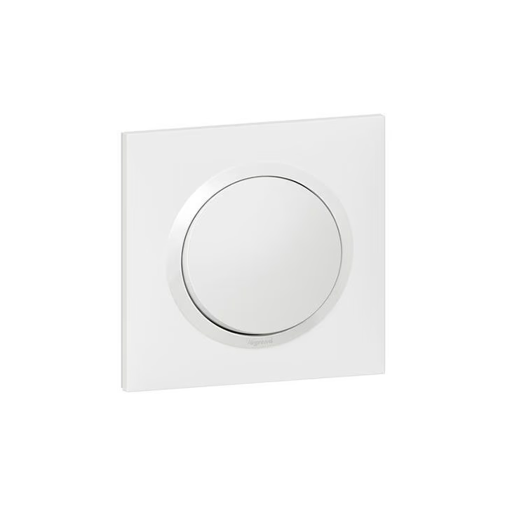 Legrand - Dooxie - prêt à poser - BP blanc avec plaque - Réf : 600004 + 600801