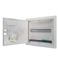 Legrand - Coffret encastré - porte métal extra plate - 1 rangée - 12+2 mod - 001531
