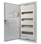 Legrand - Coffret encastré - porte métal extra plate - 4 rangées - 48+8 mod - 001534
