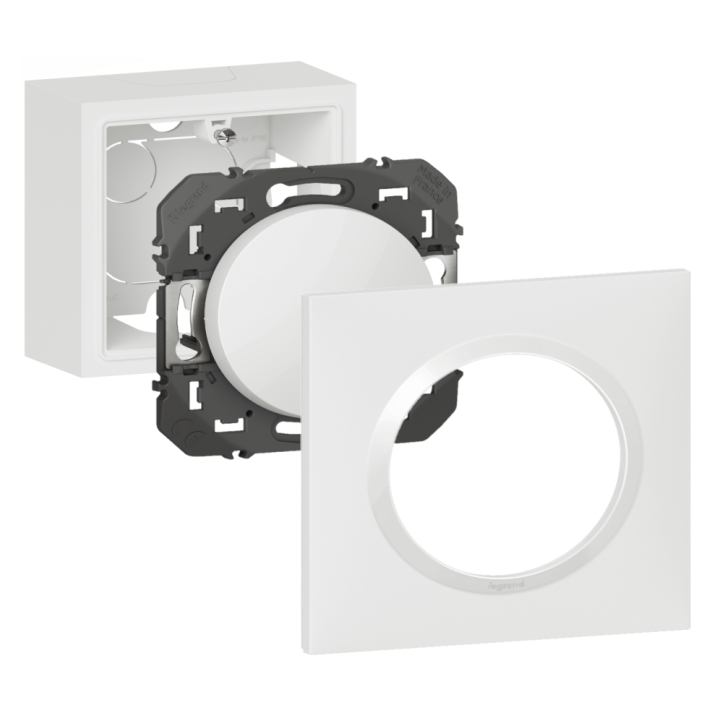 Legrand - Dooxie - LOT Va et vient saillie 1 poste complet - Réf : 600041+600801+600001