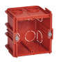 Legrand - Boîte monoposte Batibox - maçonnerie - carrée associable - prof. 60 - 080161