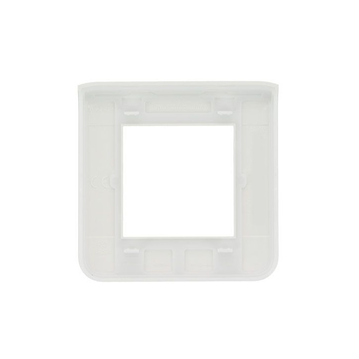 Legrand - Plaque de finition Mosaic 1 poste - 2 modules - Réf : 078802L