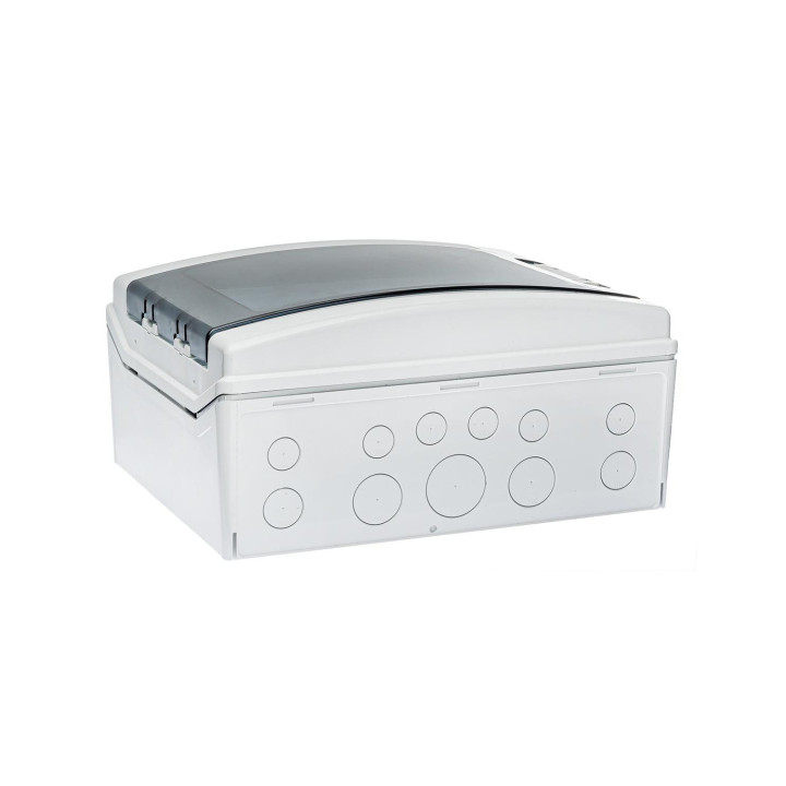 Digital Electric - Coffret électrique étanche - 1 rangée - 12 modules - IP65/IK08 - 07118