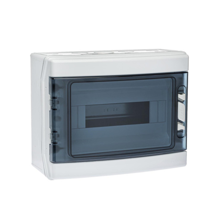 Digital Electric - Coffret électrique étanche - 1 rangée - 12 modules - IP65/IK08 - 07118